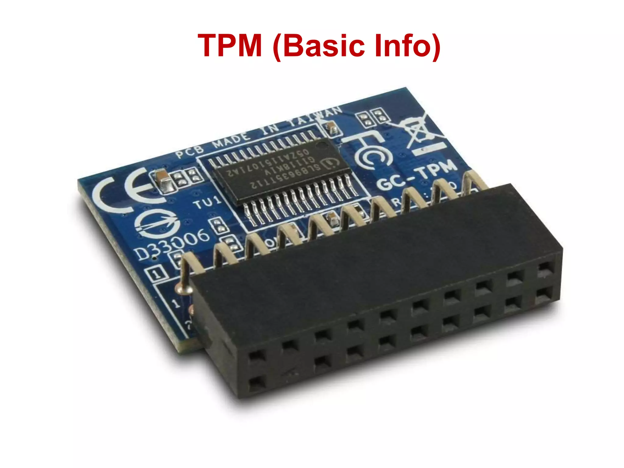 TPM (Basic Info)
 