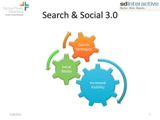 Search & Social 3.0 12/1/2009 1 