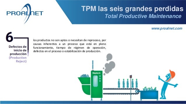 Tpm seis grandes perdidas