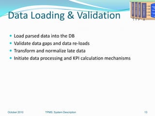 Telcom Loading Telecom Performance Management System: Overview | PPTX