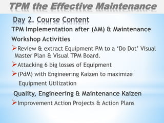 TPM the effective maintenance (2)