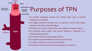 Tpn Activity Total parenteral nutrition(TPN).slide pptx | PPTX