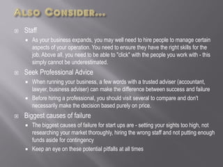 Strategic Considerations for a New Business