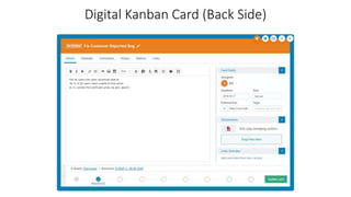 Digital Kanban Card (Back Side)
 