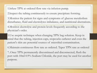 total parentral nutrition policy general | PPTX