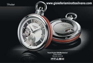 OROLOGI DA TASCA TISSOT T-POCKET, OROLOGI AUTOMATICI DA TASCA