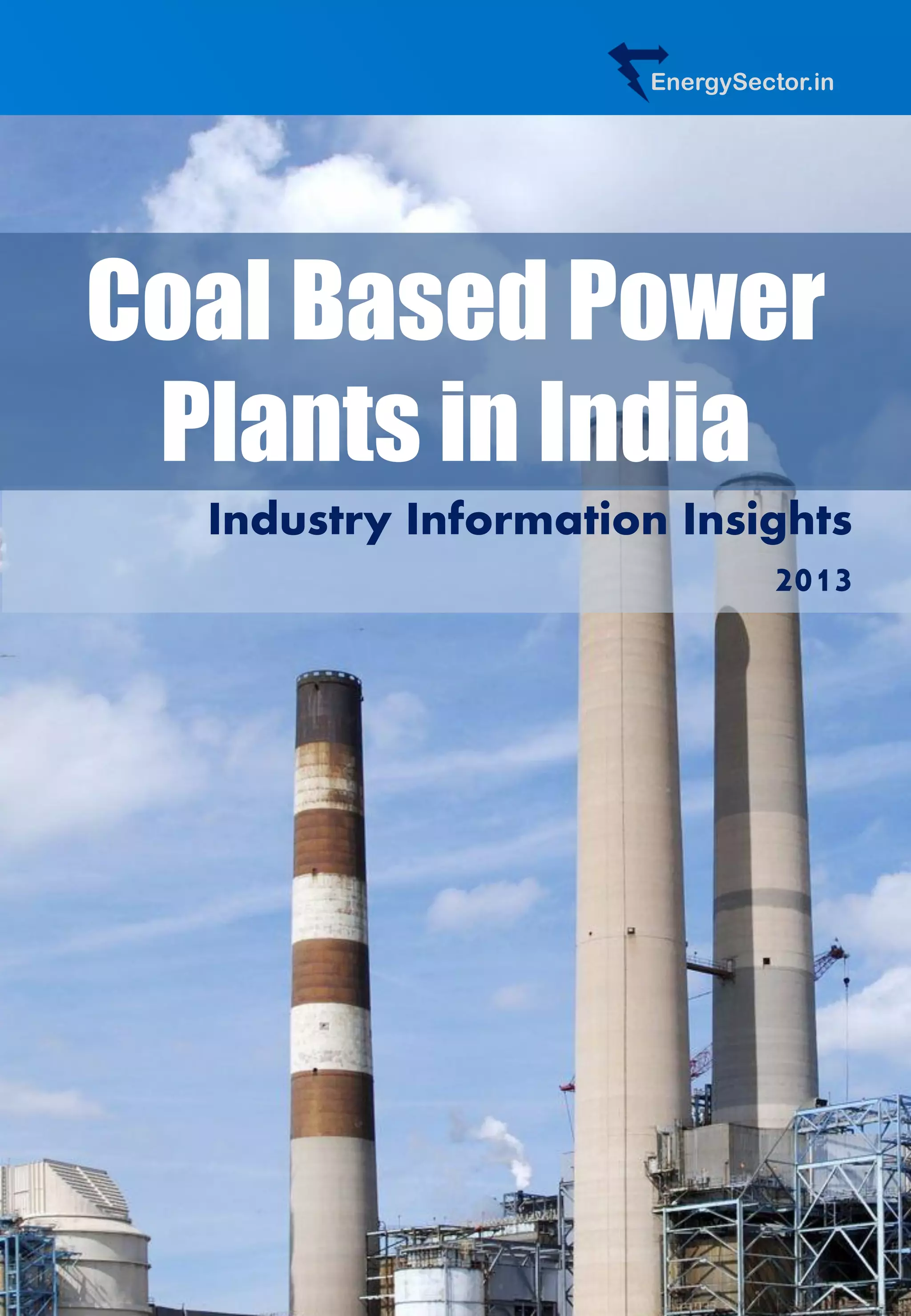 Coal Based Power Plants in India | PDF