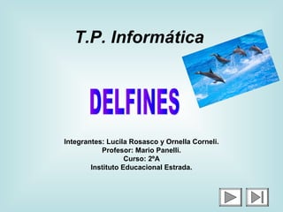 T.P. Informática

Integrantes: Lucila Rosasco y Ornella Corneli.
Profesor: Mario Panelli.
Curso: 2ºA
Instituto Educacional Estrada.

 