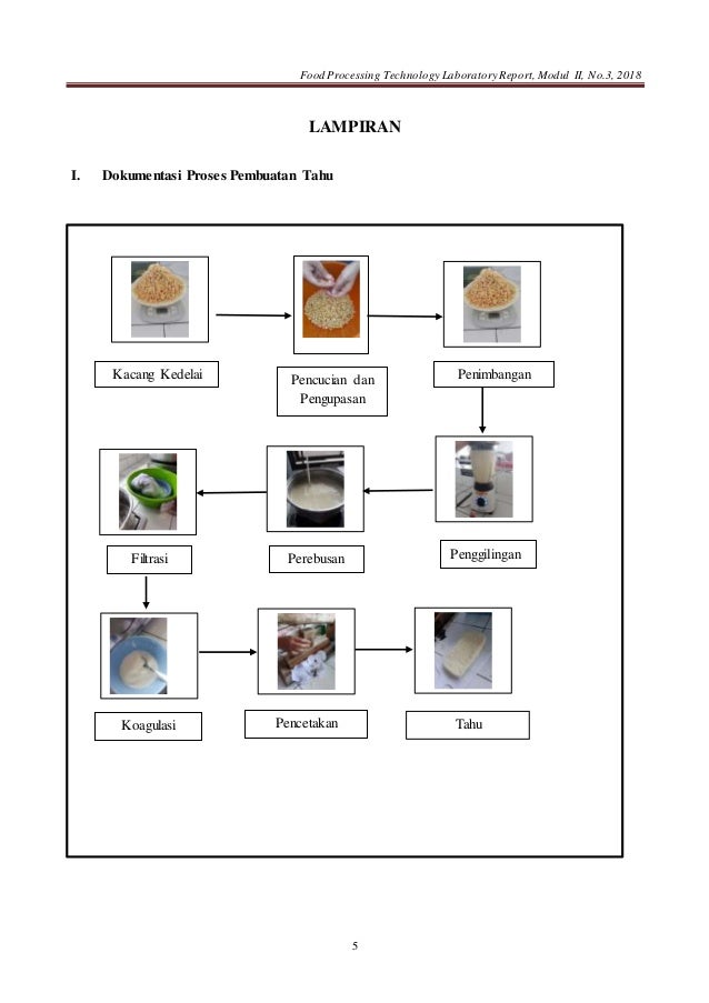 Laporan Praktikum Tpp Materi 2 Tahu Unpas