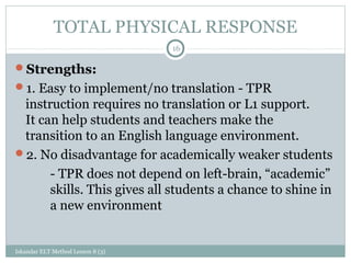 Total Physical Response | PPT