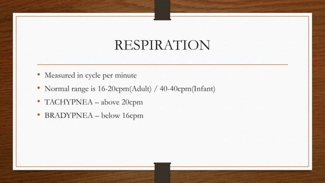 Temperature, Pulse, &amp; Respiration CHART.pptx