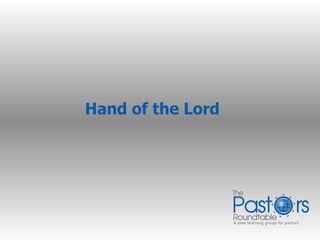 Hand of the Lord  