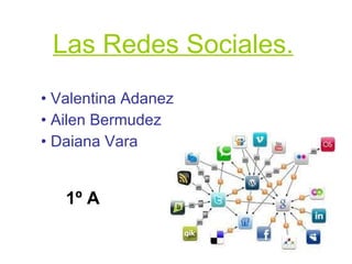 Las Redes Sociales. ,[object Object],[object Object],[object Object],1º A 