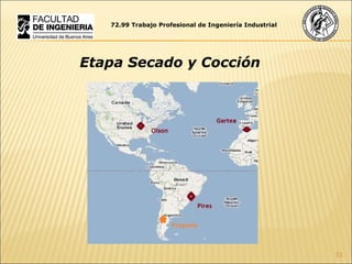 72.99 Trabajo Profesional de Ingeniería Industrial Etapa Secado y Cocción 