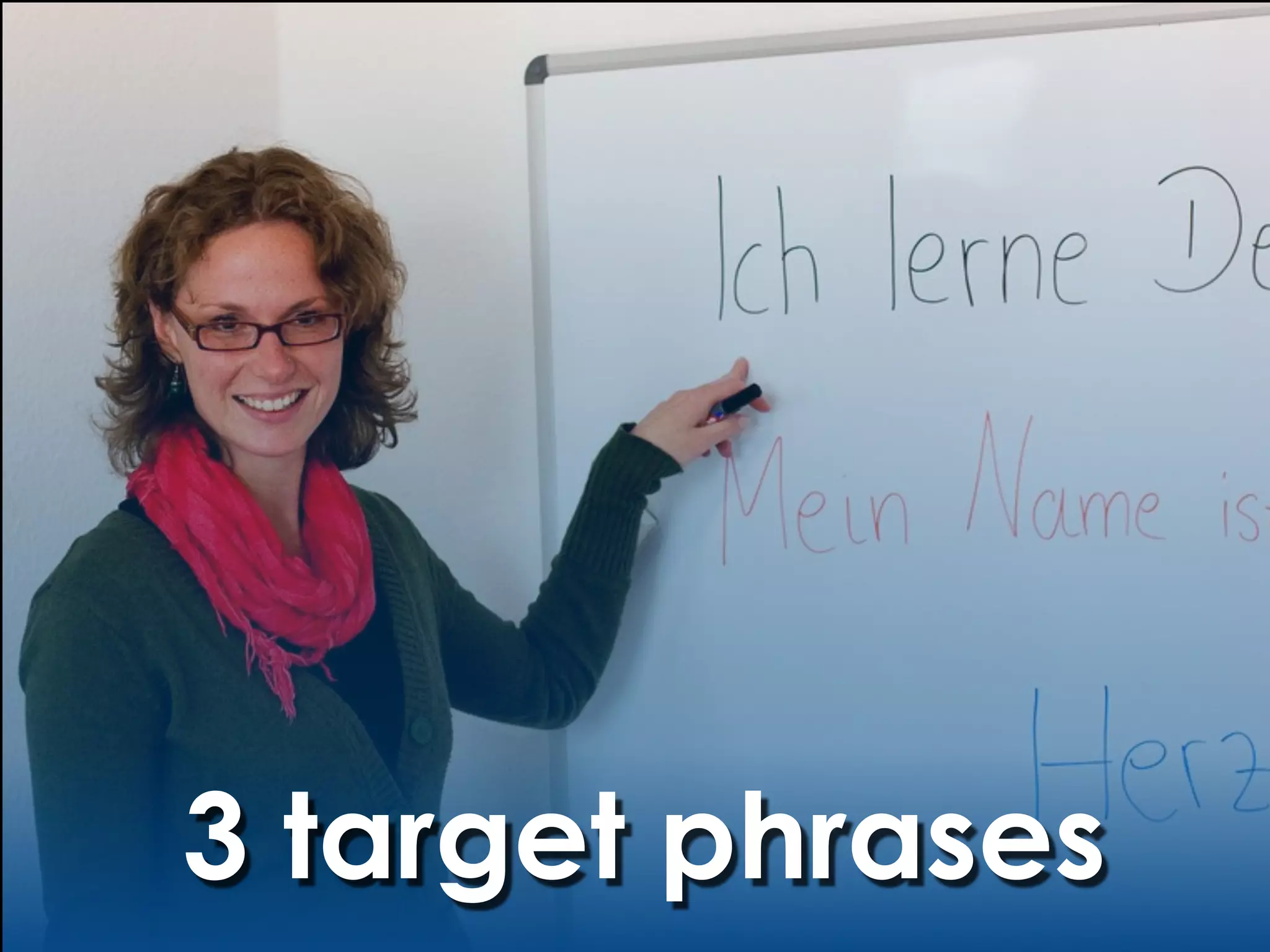 3 target phrases
 