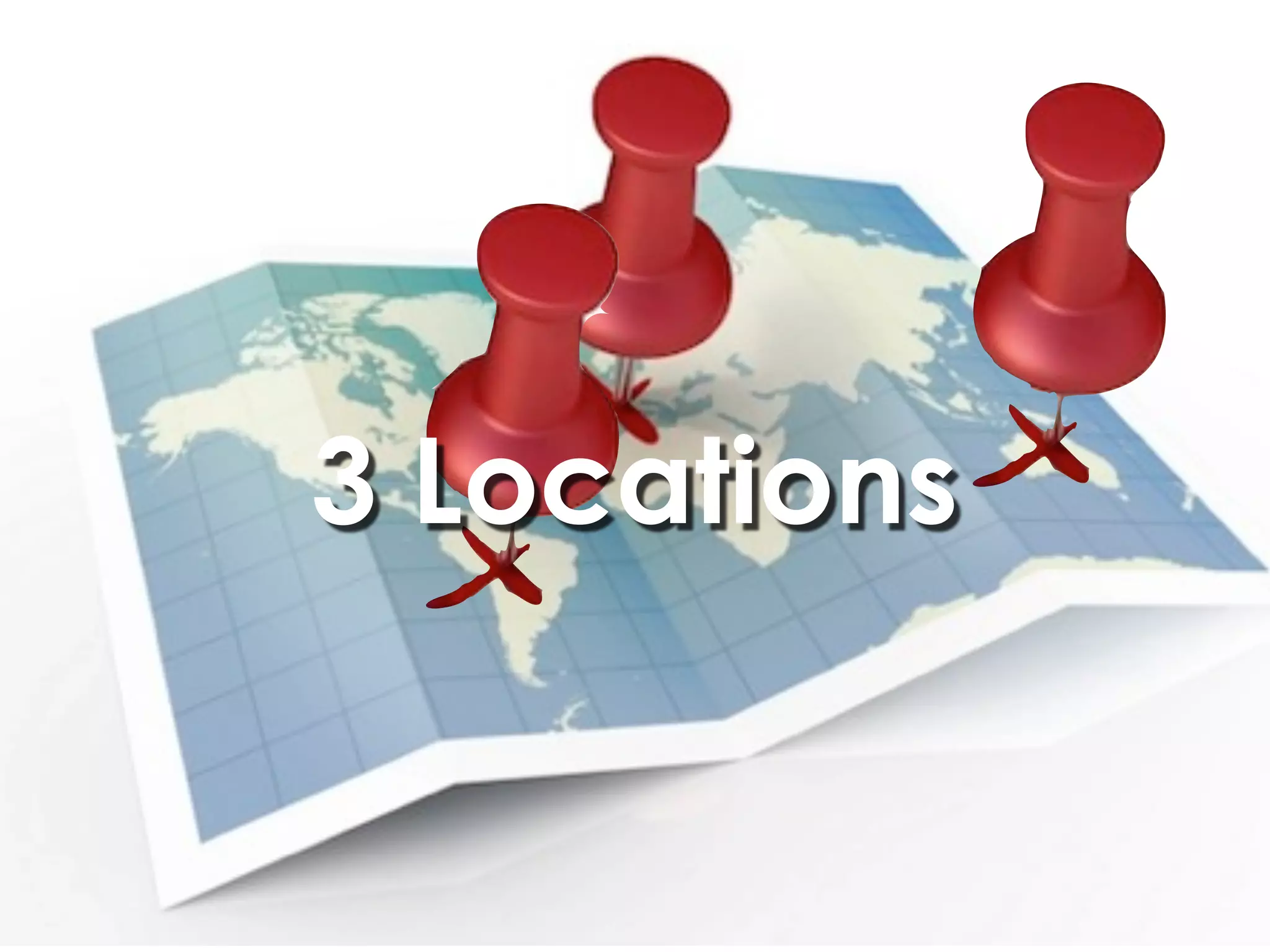 3 Locations
 