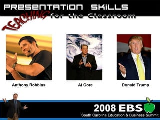 Anthony Robbins Al Gore Donald Trump 