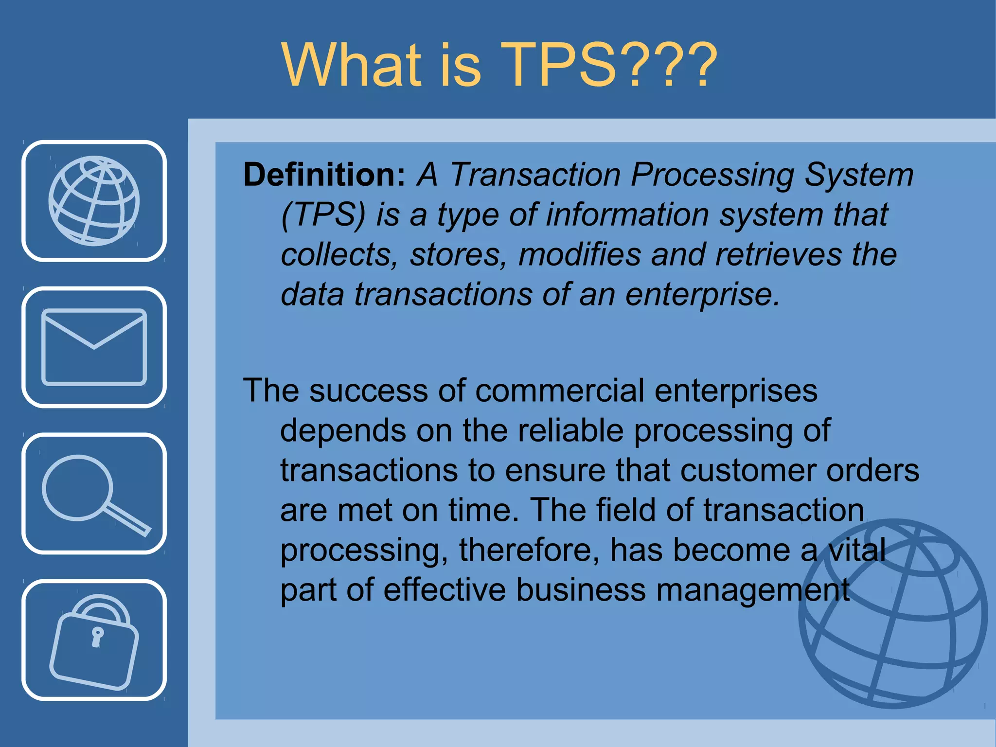 Tps presentation | PPT