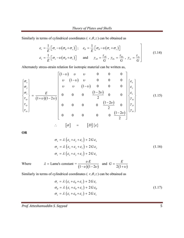 Theory of plates and shells pdf