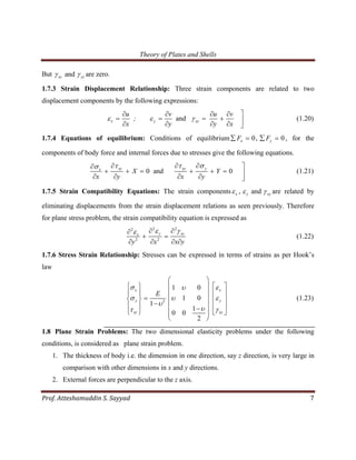 Theory of Plates and Shells | PDF
