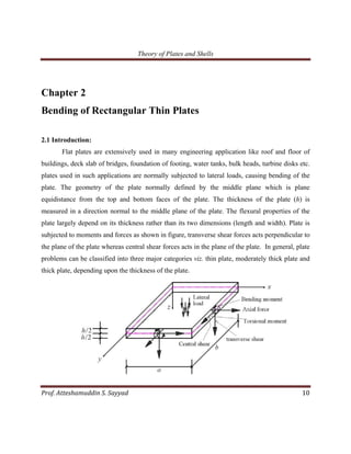 Theory of Plates and Shells | PDF