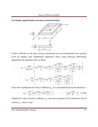Theory of Plates and Shells | PDF