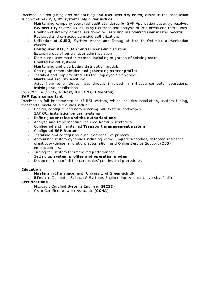 tp security cv