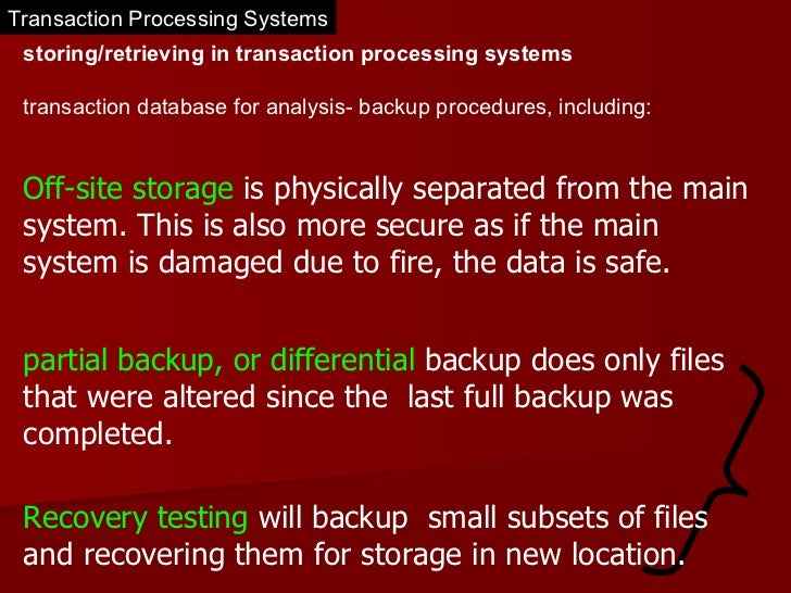 example of transaction processing system example of transaction processing system