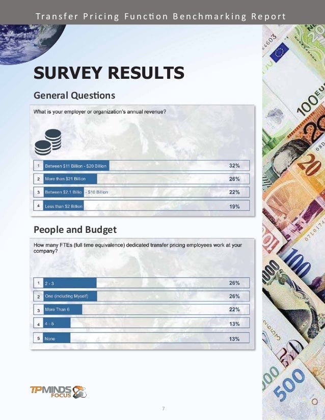 Transfer Pricing Function Benchmarking Report