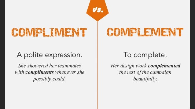 with compliments