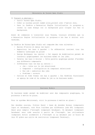 Tp talend BI | PDF