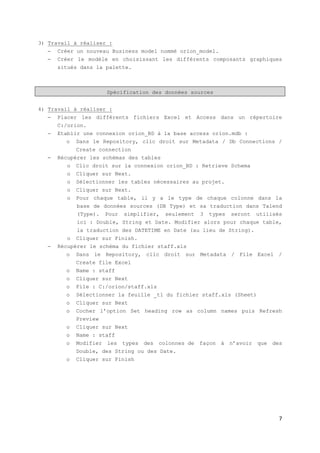 Tp talend BI | PDF