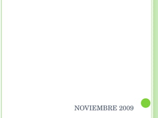 NOVIEMBRE 2009 
