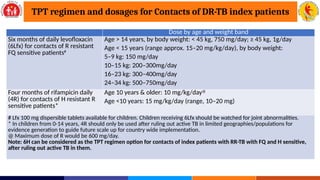 Tpt Injection Cost TPT PPT.pptx tuberculous preventive therapy | PPTX