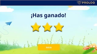 ¡Has ganado!
Inicio
 