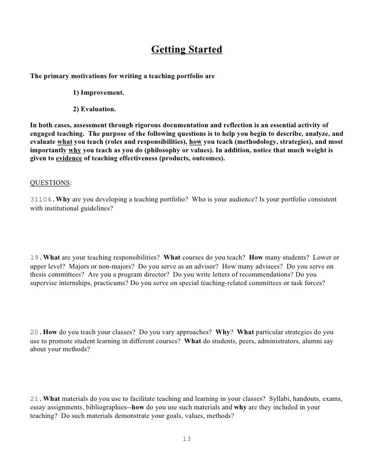 Facilitating learning and assessment in practice essay