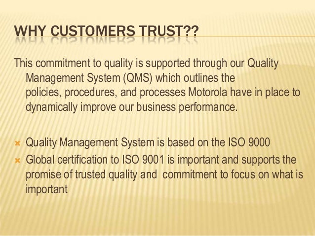 motorola case study total quality management Jobs forum indohr recruitment support motorola case study on tqm - 115730 this topic contains 0 replies motorola case study on tqm integrating total quality: topics by nbsp motorola, saturn, andquality management. motorola case study total quality management Jobs forum indohr recruitment support motorola case study on tqm - 115730 this topic contains 0 replies motorola case study on tqm integrating total quality: topics by nbsp motorola, saturn, andquality management.
