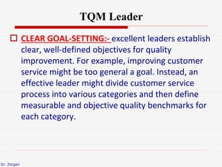 Total quality management | PPTX