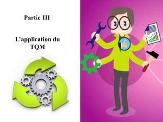 Partie III
L’application du
TQM
 