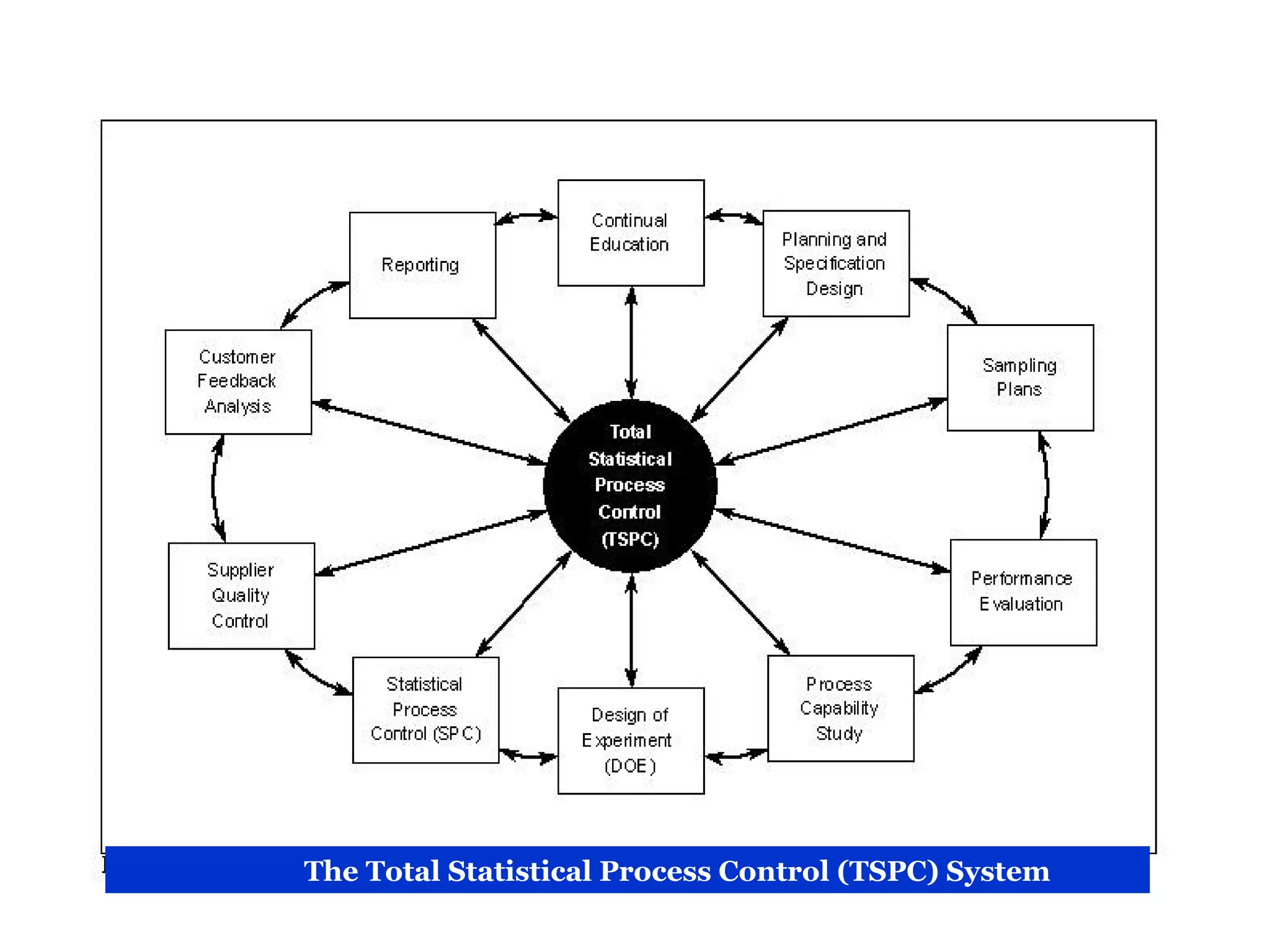 The Total Statistical Process Control (TSPC) System
 