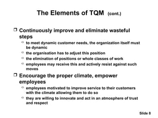 Comprehensive Guide to Total Quality Management and Business Process ...