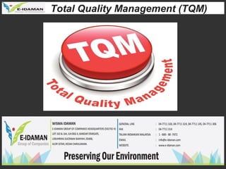 Pe Total Quality Management (TQM)Pe Total Quality Management (TQM)
 