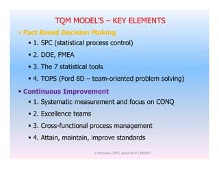 Total Quality Management - TQM | PDF