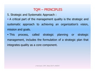 Total Quality Management - TQM | PDF