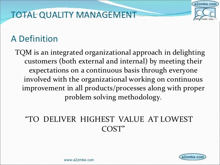 tqm in institution Quality management in higher education the higher education sector at both government and institution level m total quality management in higher education. tqm in institution Quality management in higher education the higher education sector at both government and institution level m total quality management in higher education.