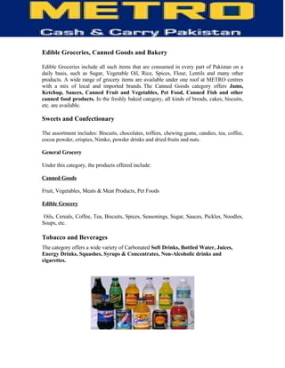 Information Technology of Metro (MCC)-  TQM