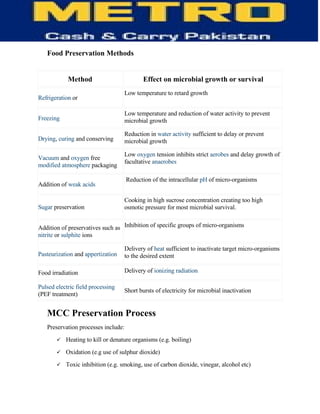 Information Technology of Metro (MCC)-  TQM