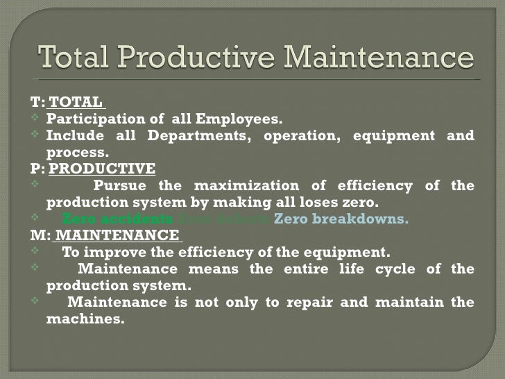TQM TPM