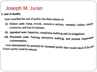 Joseph M. Juran
 