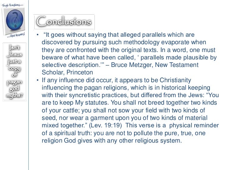 occurrences of christianity and paganism in It is not acknowledged that god (as depicted in christianity) existed, as pagans believe that god has not been sighted on earth however, pagans do believe in supernatural occurrences the 'sabbath' is sunday, where followers reflect on the past week. occurrences of christianity and paganism in It is not acknowledged that god (as depicted in christianity) existed, as pagans believe that god has not been sighted on earth however, pagans do believe in supernatural occurrences the 'sabbath' is sunday, where followers reflect on the past week.